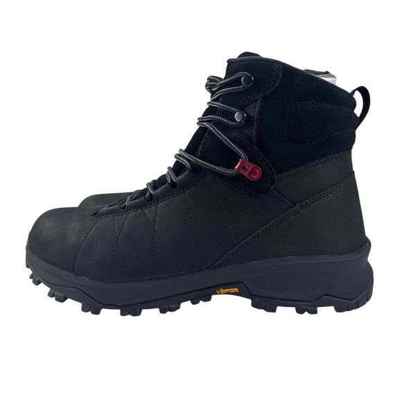 Kodiak Tagish Winter Boot Arctic Grip Mens 11 Black Leather Waterproof Insulated - Picture 3 of 12